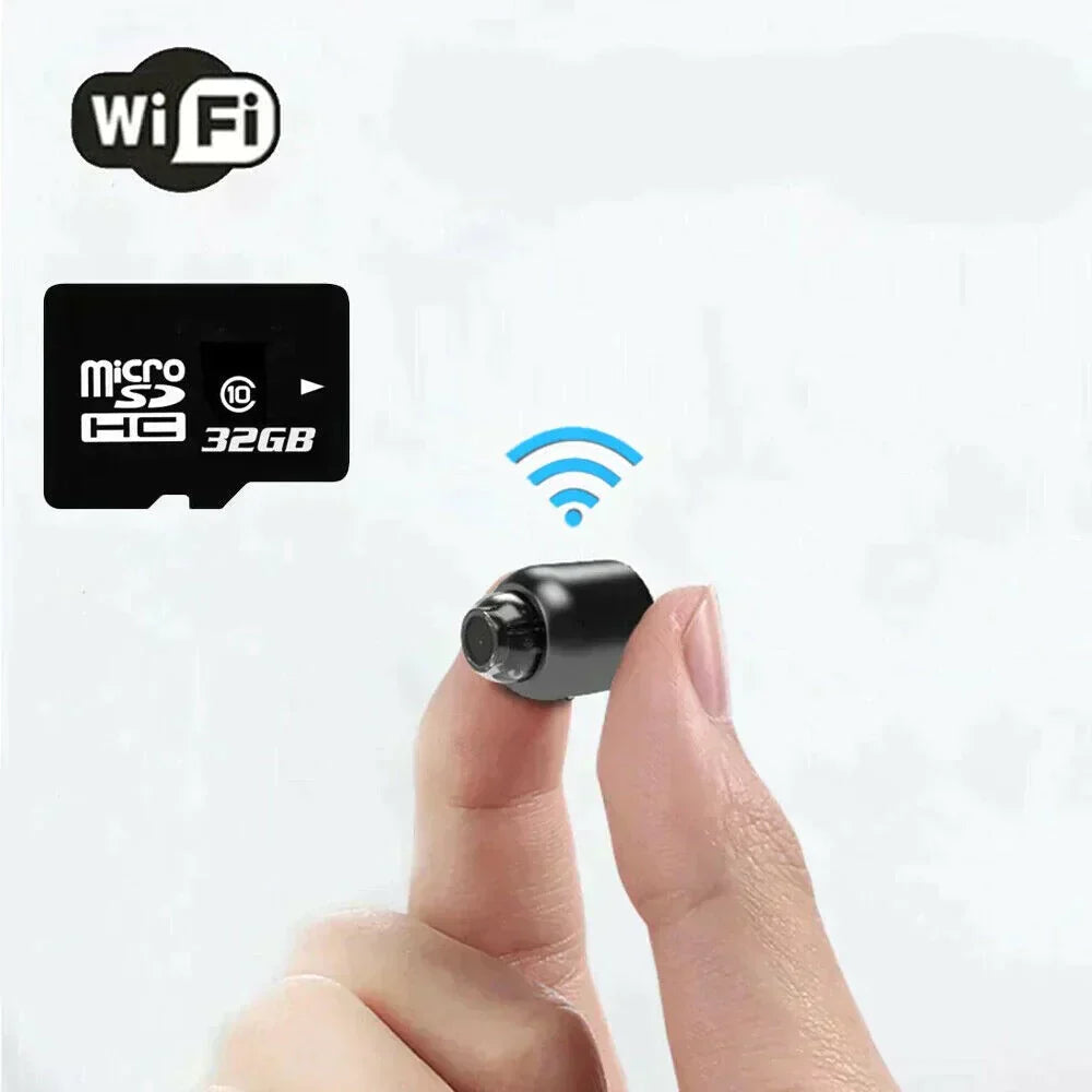 Sisica | Small WiFi Surveillance Camera Night Vision IP Security Camera