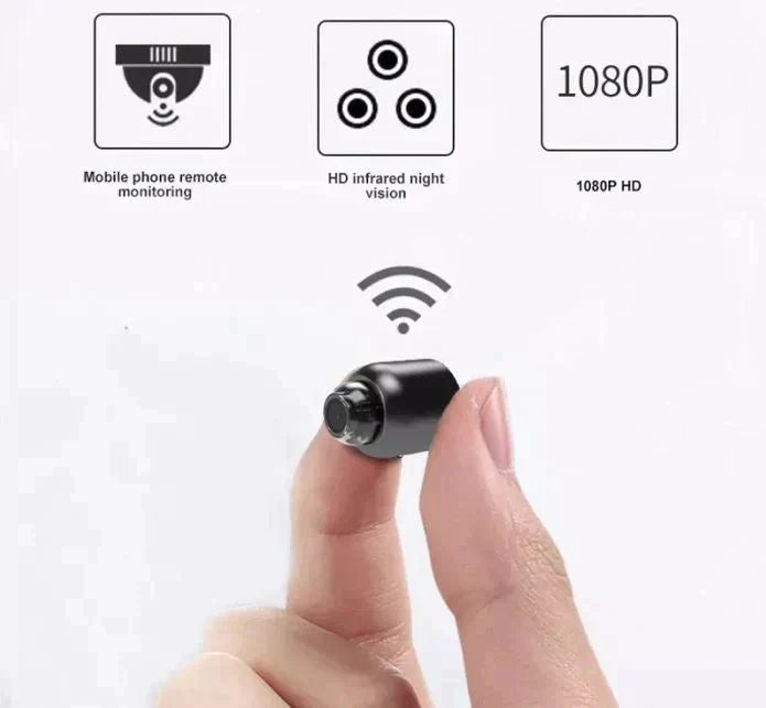 Sisica | Small WiFi Surveillance Camera Night Vision IP Security Camera