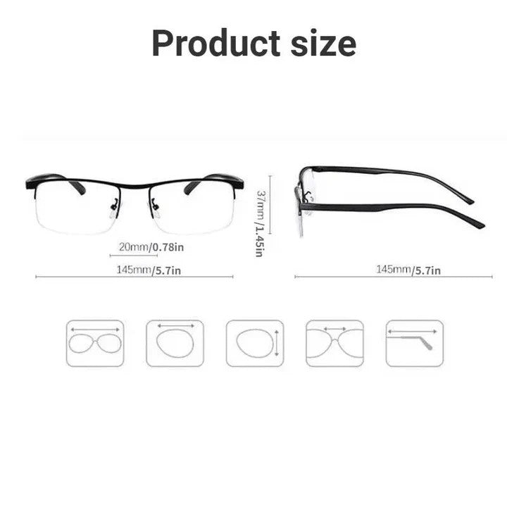 Sisica | Progressive Smart Glasses w/ Blue Light & UV Defense