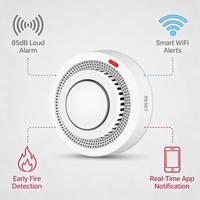 Sisica | Smart WiFi Smoke Detector Fire Alarm 85dB – SafeSense