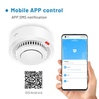 Sisica | Smart WiFi Smoke Detector Fire Alarm 85dB – SafeSense