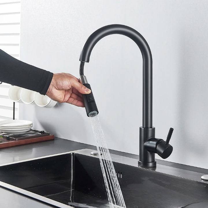 Sisica | Smart Kitchen Faucet with Touch Control & Pull-Down