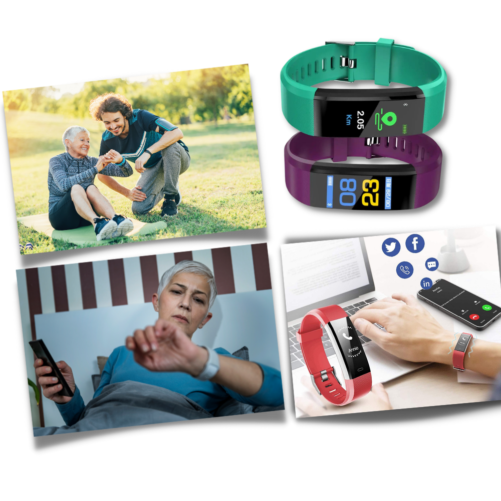 Sisica | Smartwatch with Health Tracking for Seniors