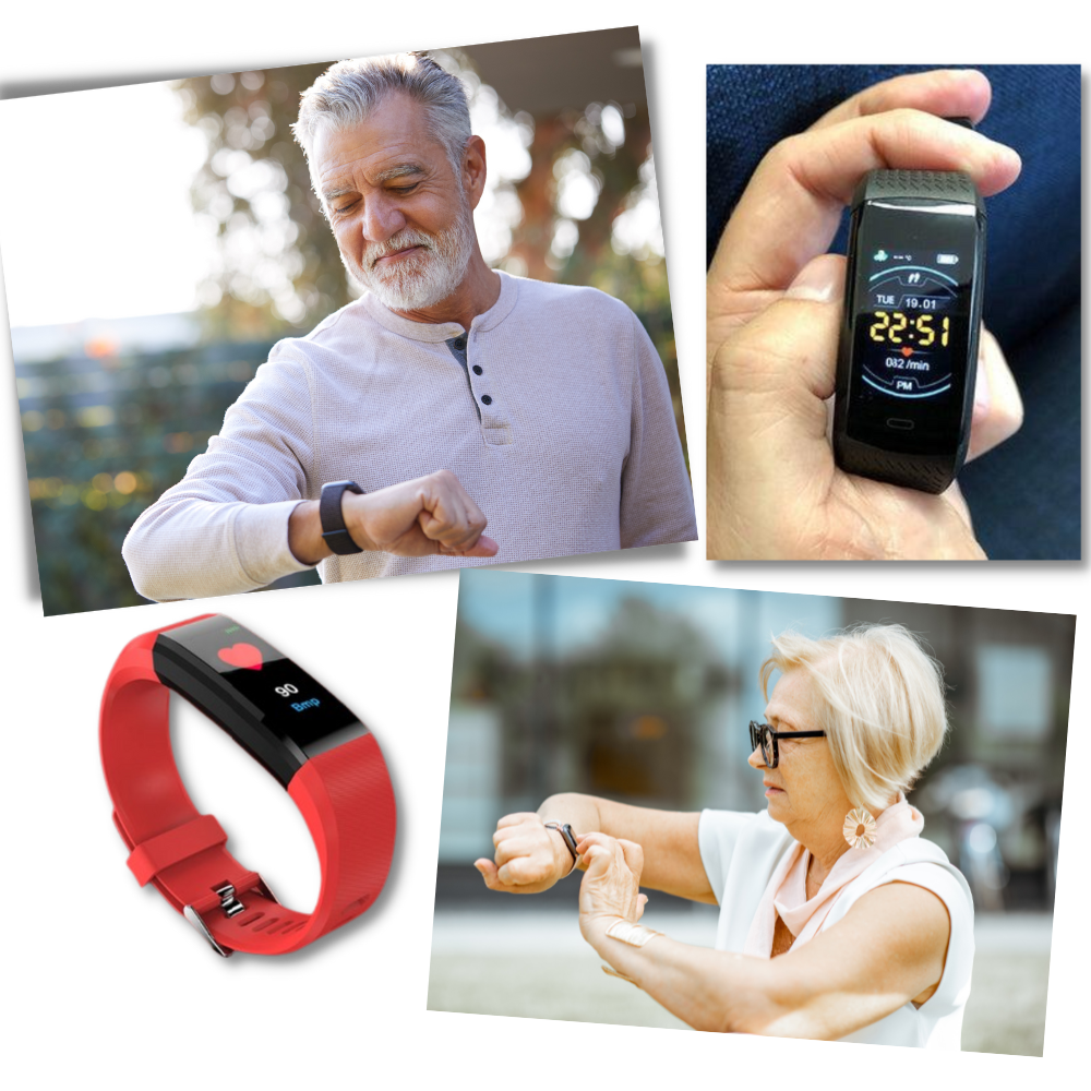 Sisica | Smartwatch with Health Tracking for Seniors