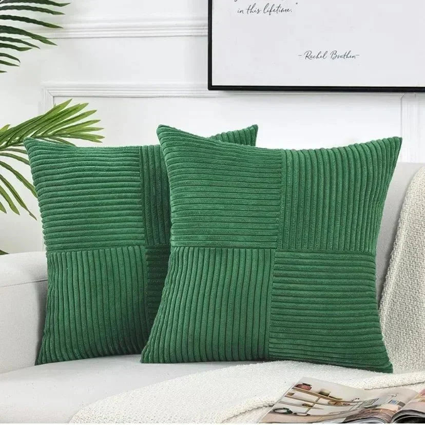 Charly | Soft Ribbed Texture Cushion Cover Set