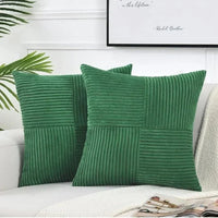 Charly | Soft Ribbed Texture Cushion Cover Set
