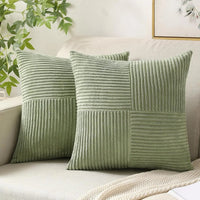 Charly | Soft Ribbed Texture Cushion Cover Set
