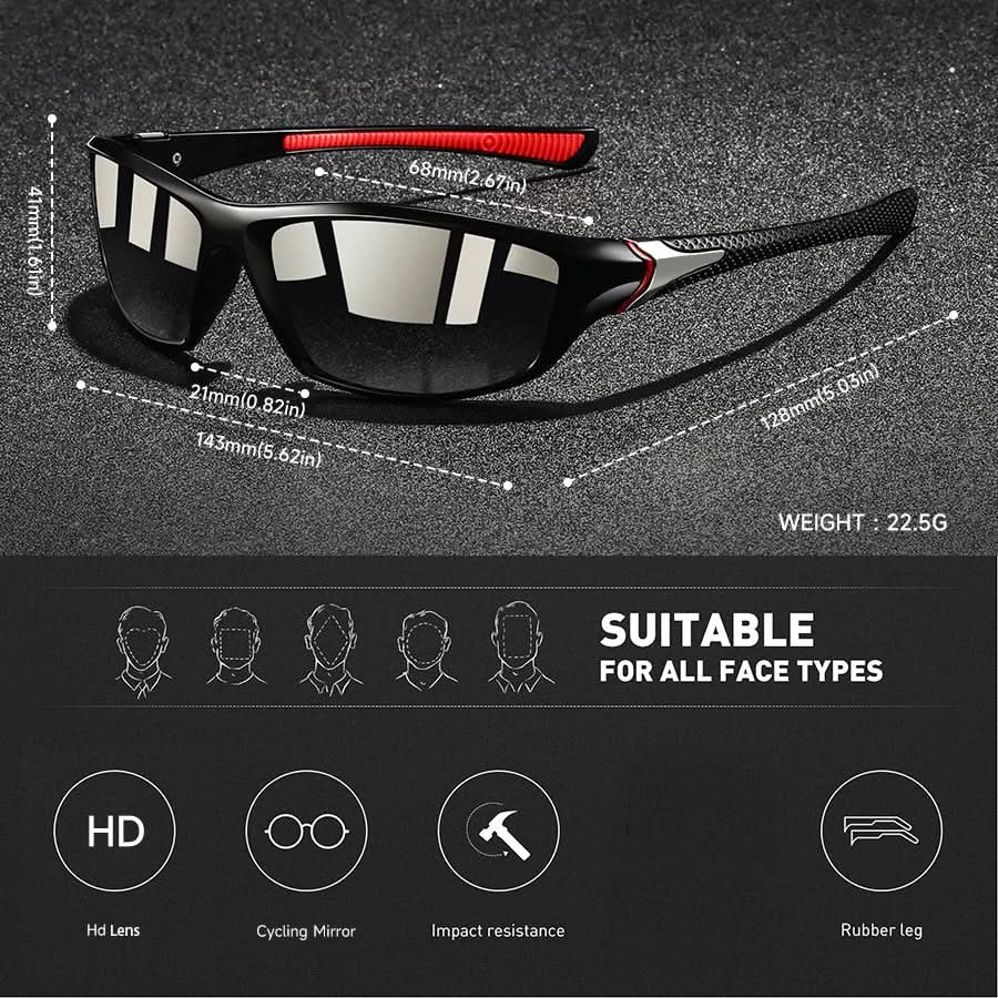 Sisica | Sports Shades with UV400 Polarized Lenses