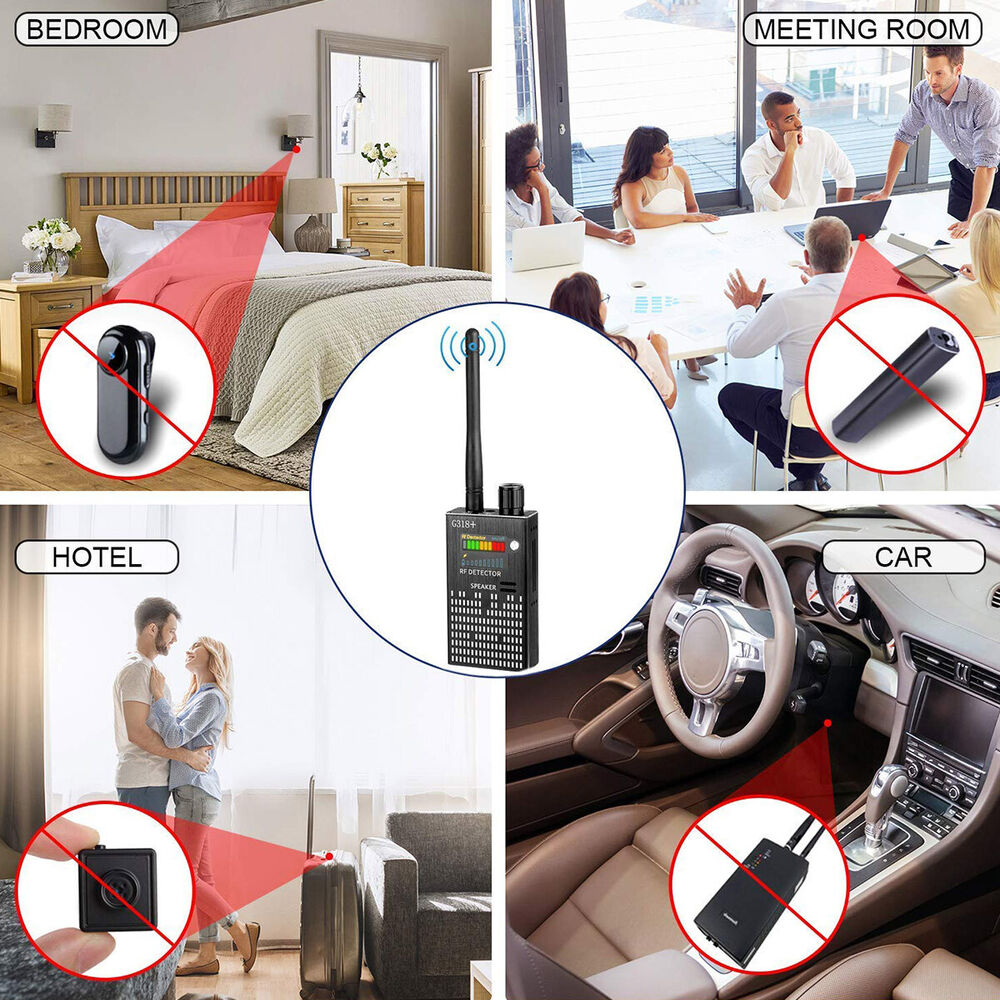 Sisica | Spy Signal Detector, RF Detector, Hidden Camera, Laser Lens, GSM-GPS Device Finder