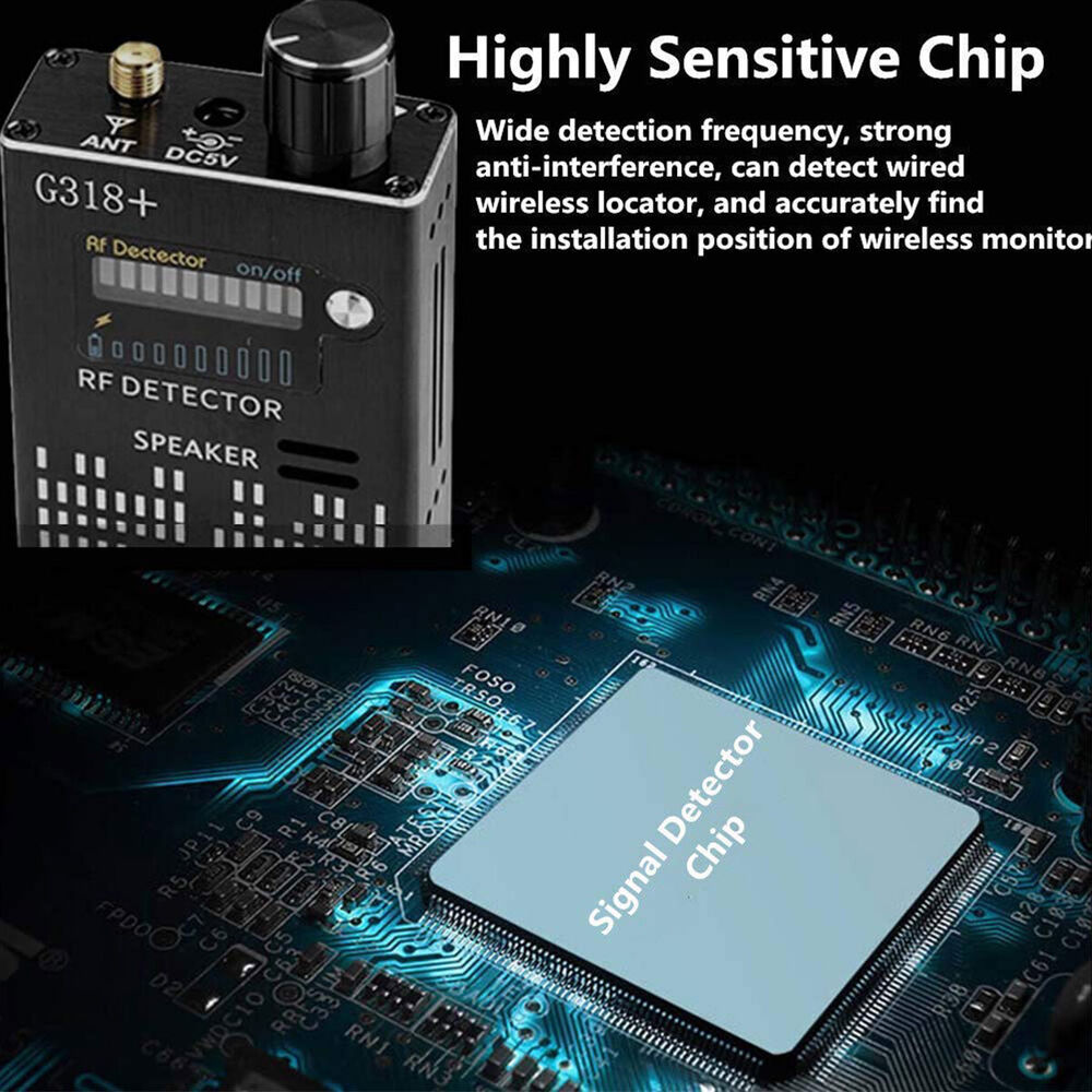 Sisica | Spy Signal Detector, RF Detector, Hidden Camera, Laser Lens, GSM-GPS Device Finder