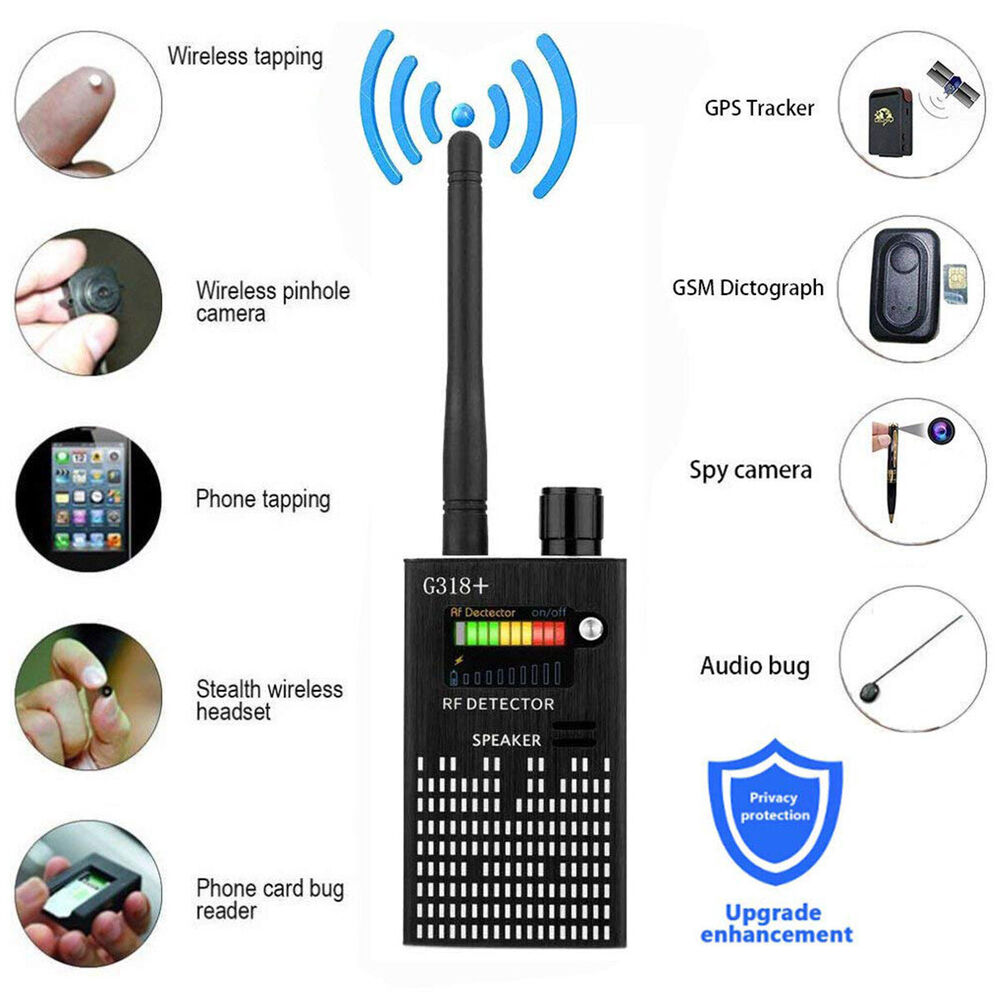Sisica | Spy Signal Detector, RF Detector, Hidden Camera, Laser Lens, GSM-GPS Device Finder