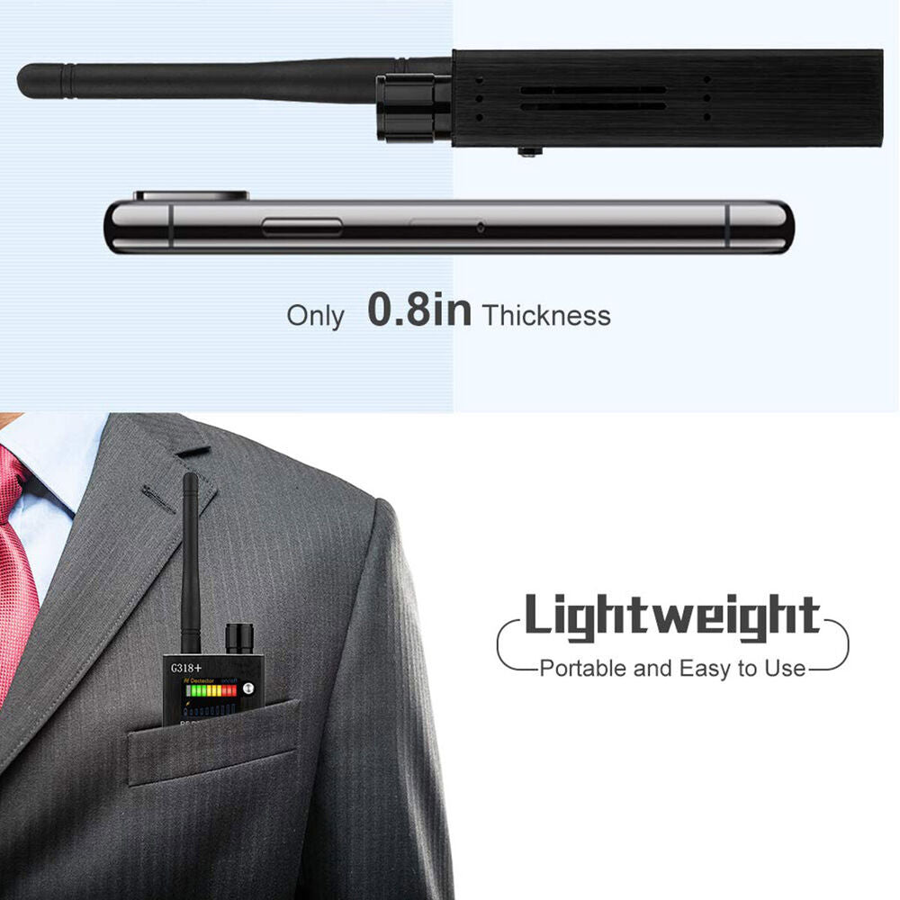 Sisica | Spy Signal Detector, RF Detector, Hidden Camera, Laser Lens, GSM-GPS Device Finder