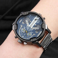 Sisica | Stainless Steel Chronograph Quartz Watch