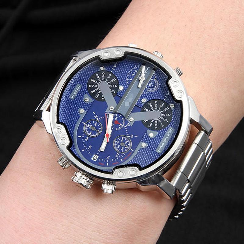 Sisica | Stainless Steel Chronograph Quartz Watch