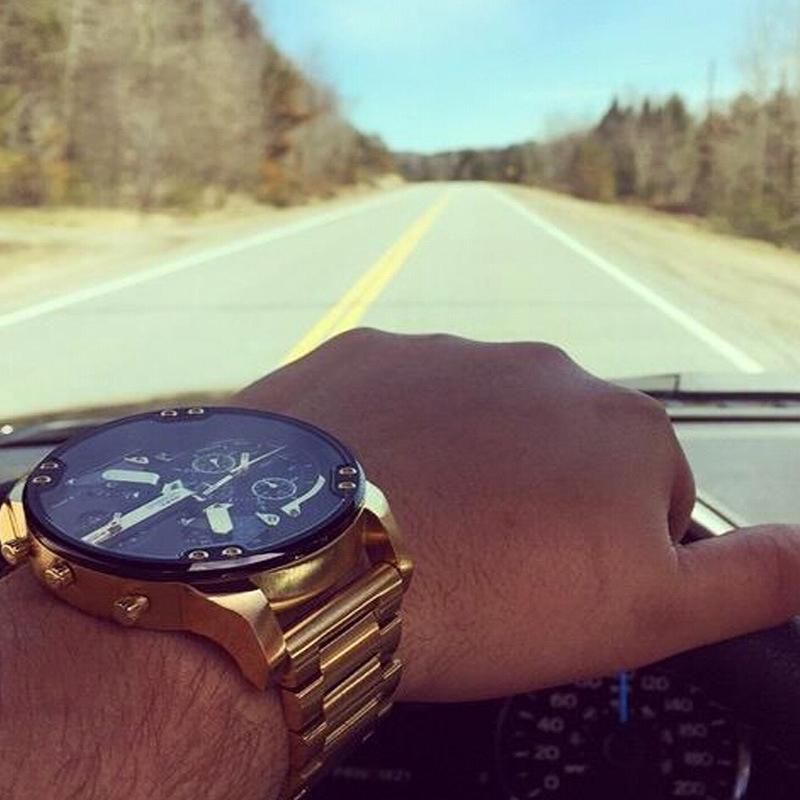 Sisica | Stainless Steel Chronograph Quartz Watch
