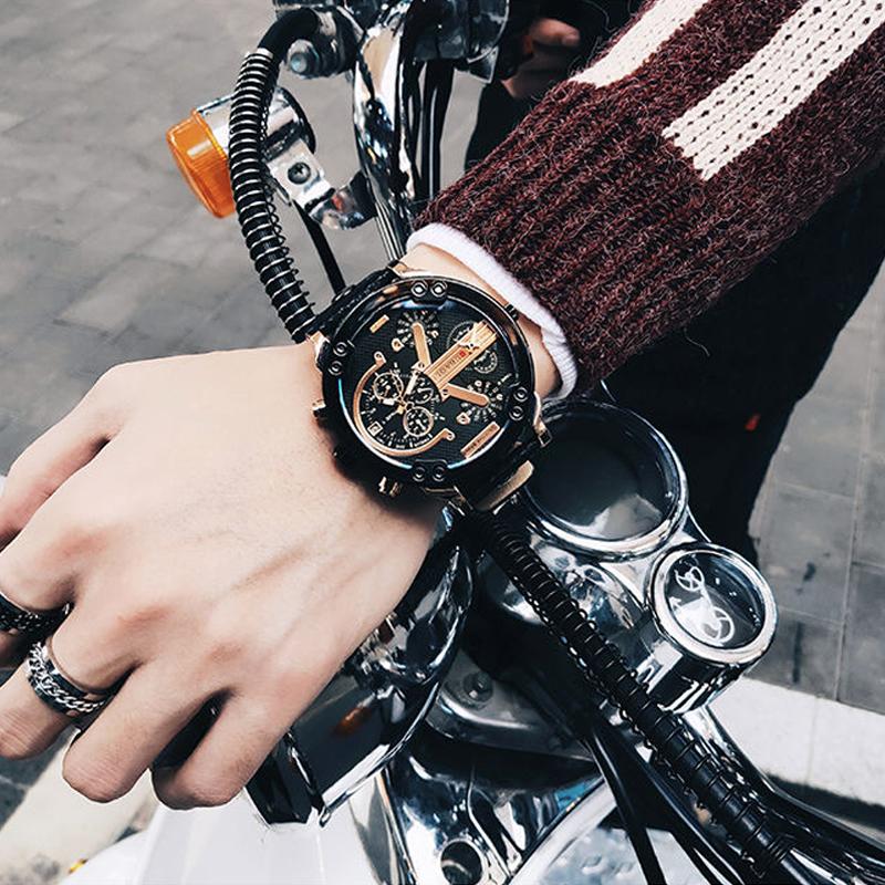 Sisica | Stainless Steel Chronograph Quartz Watch