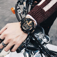 Sisica | Stainless Steel Chronograph Quartz Watch