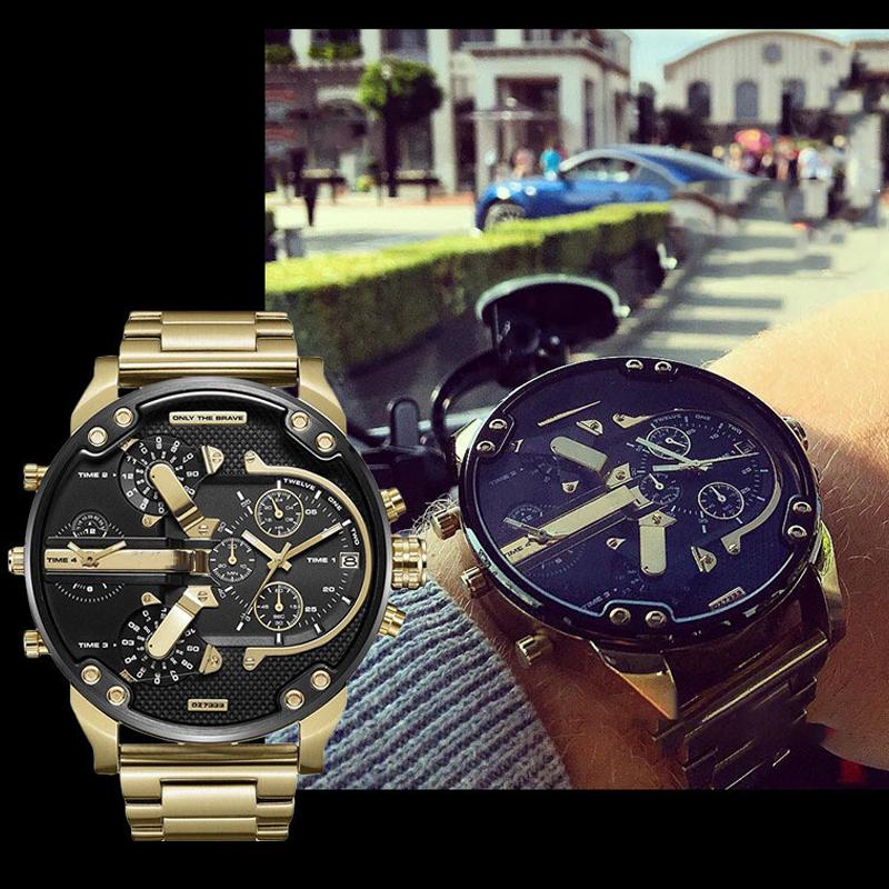 Sisica | Stainless Steel Chronograph Quartz Watch
