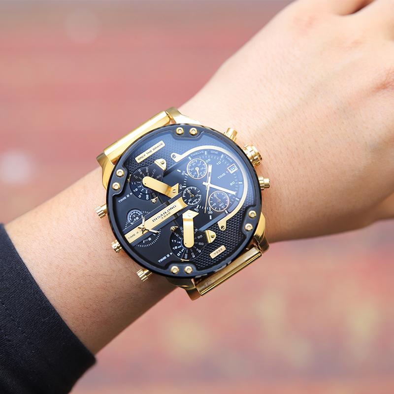 Sisica | Stainless Steel Chronograph Quartz Watch