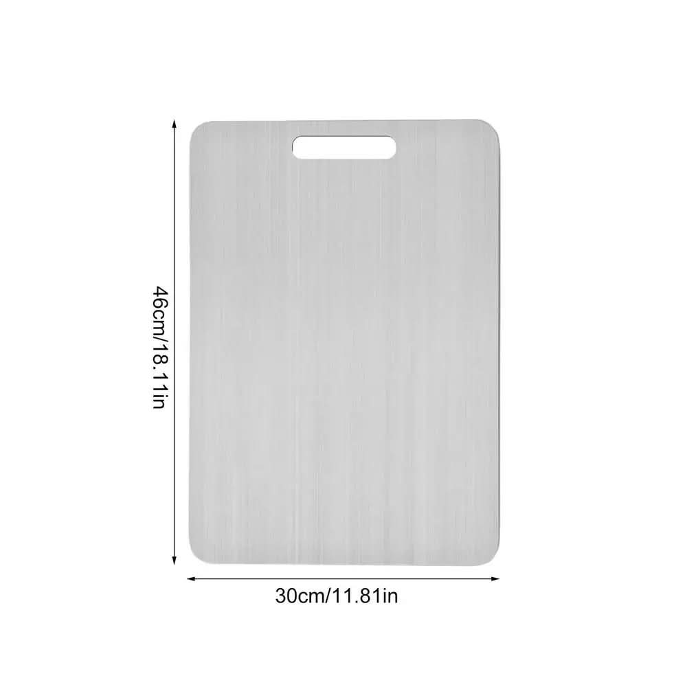 Charly | Stainless Steel Cutting Board for Professionals & Home Cooks