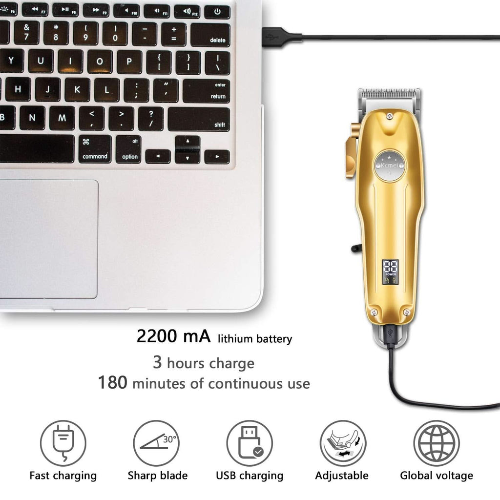 Sisica | SteelEdge X3 3-in-1 Trimmer & Shaver | Precision & Wireless | Black