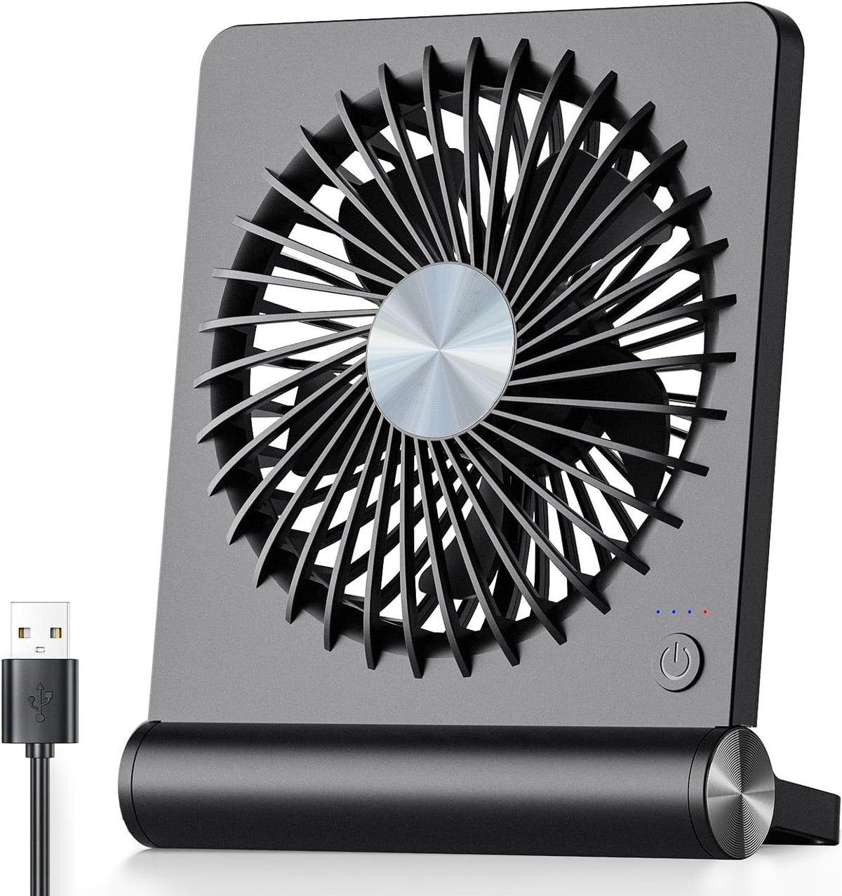 Sisica | Ultra-Light Compact USB Desk Fan, Quiet Operation