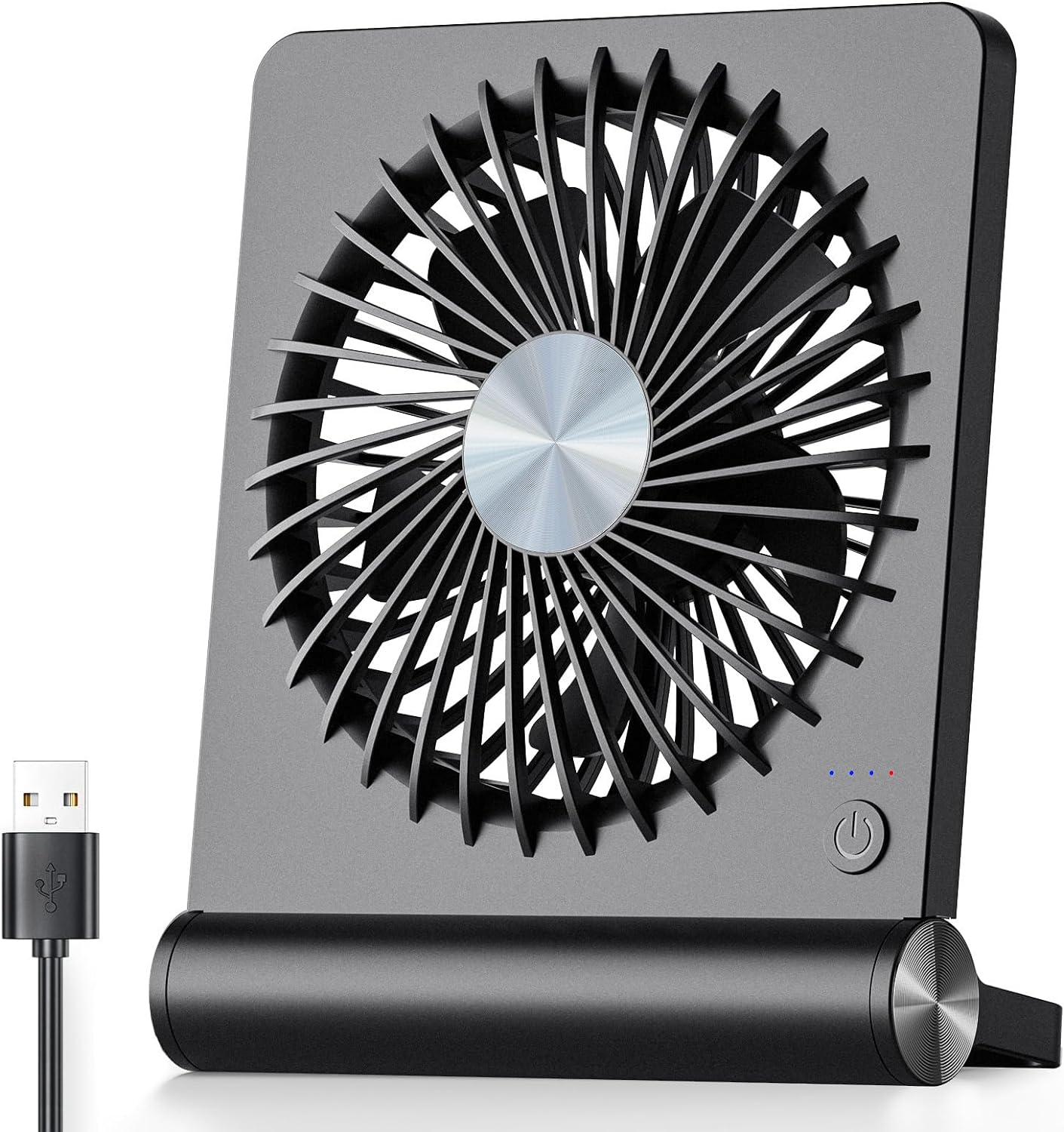 Sisica | Ultra-Light Compact USB Desk Fan, Quiet Operation