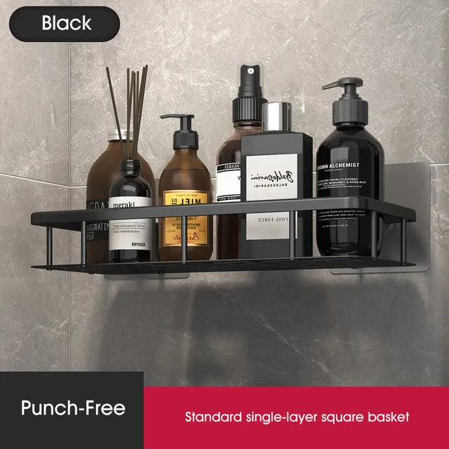 Sisica | Stylish and Practical No-Drill Shower Corner Shelf – Space-Saving Bathroom Storage Rack