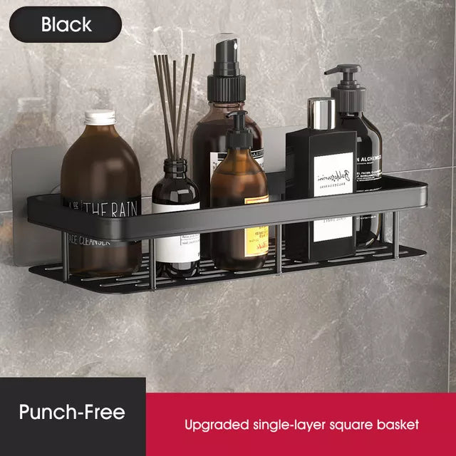 Sisica | Stylish and Practical No-Drill Shower Corner Shelf – Space-Saving Bathroom Storage Rack