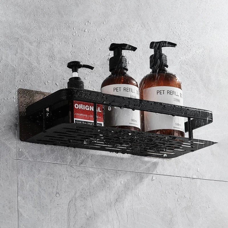 Sisica | Stylish and Practical No-Drill Shower Corner Shelf – Space-Saving Bathroom Storage Rack