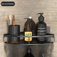 Sisica | Stylish and Practical No-Drill Shower Corner Shelf – Space-Saving Bathroom Storage Rack