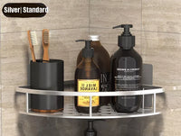 Sisica | Stylish and Practical No-Drill Shower Corner Shelf – Space-Saving Bathroom Storage Rack