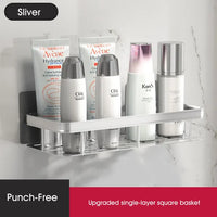 Sisica | Stylish and Practical No-Drill Shower Corner Shelf – Space-Saving Bathroom Storage Rack
