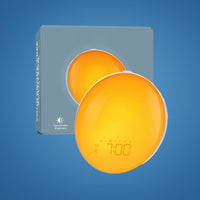 Sisica | Sunrise Alarm Clock | Natural Wake-Up Light with Ambient Lighting for Deep Sleepers & Dark Mornings