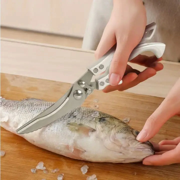 Sisica | Heavy-Duty Kitchen Shears - Steel & Easy Cut