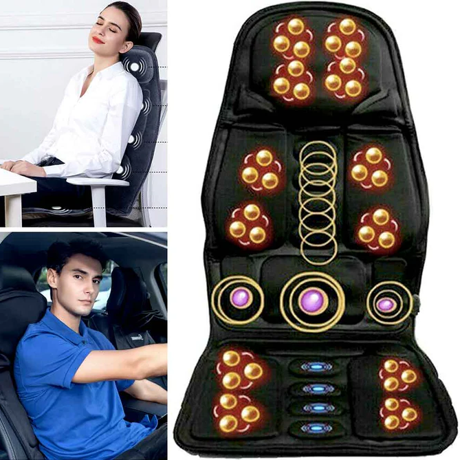 Sisica | The Premium Massage Chair with Heated Back and Neck Cushion