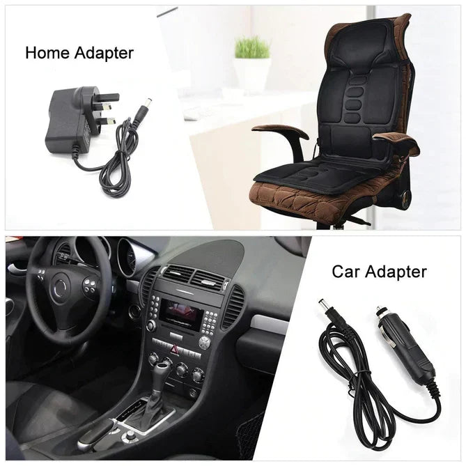 Sisica | The Premium Massage Chair with Heated Back and Neck Cushion