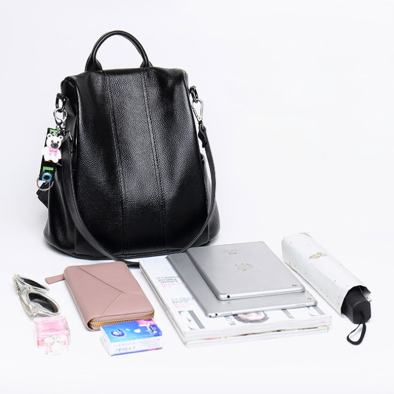Sisica | Theft-Proof Leather Backpack