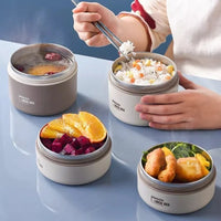 Sisica | ThermoBox Multi-Layered Insulated Lunchbox with FREE Carry Bag