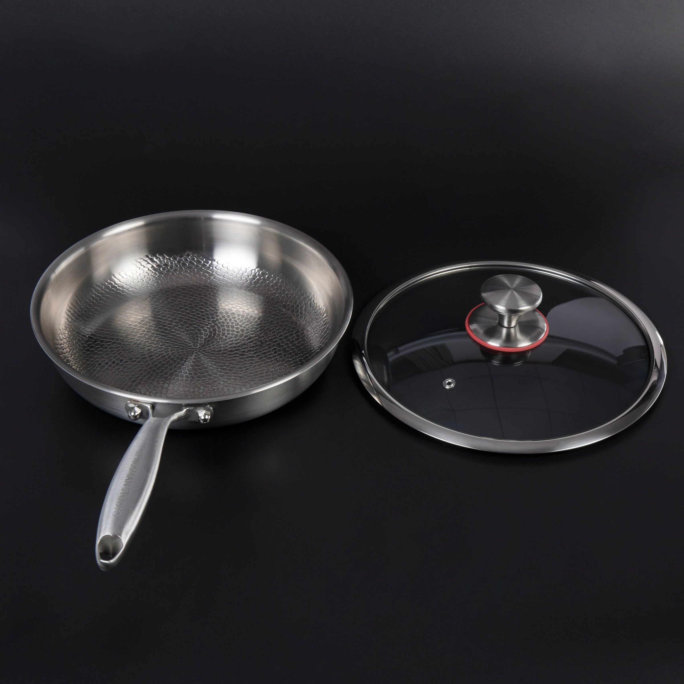 Charly | Titanium Frying Pan | Non-Toxic, Naturally Non-Stick & Ideal for Healthy Cooking