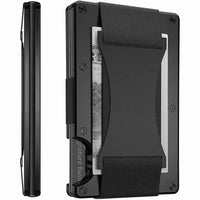 Charly | Titanium Matte Cobalt Cardholder – Slim & Stylish RFID Wallet for Men & Women