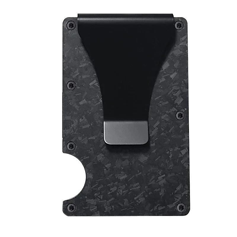 Sisica | Titanium Matte Cobalt Cardholder – Slim & Stylish RFID Wallet for Men & Women