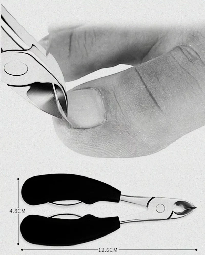 Sisica | Toenail Clipper for Seniors, Sharp, Ergonomic & Ideal for Thick Nails