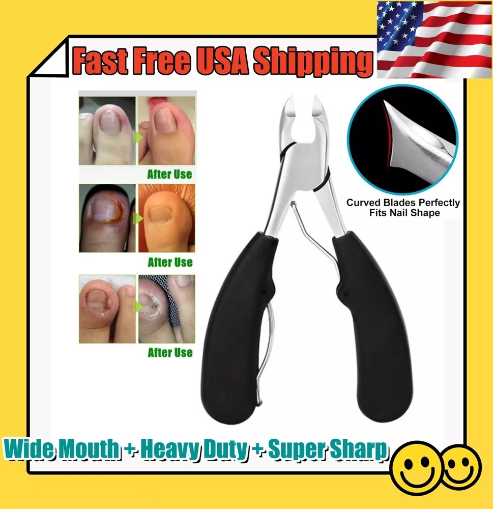 Sisica | Toenail Clipper for Seniors, Sharp, Ergonomic & Ideal for Thick Nails