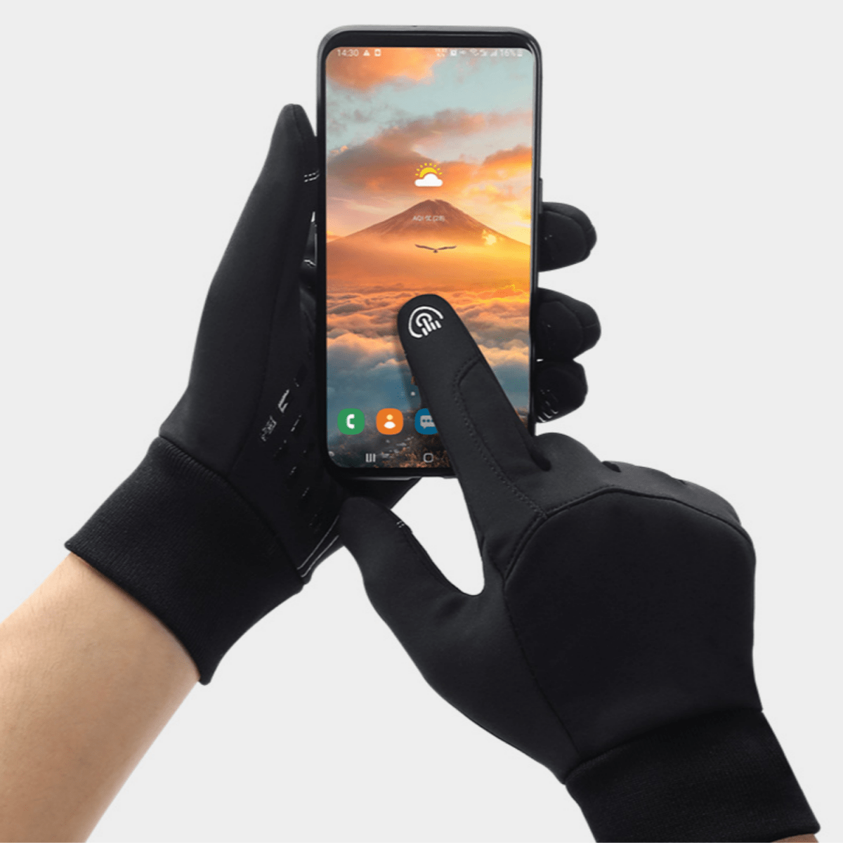 Sisica | Touch PRO Gloves – Warm and Waterproof Winter Gloves with Touch Function