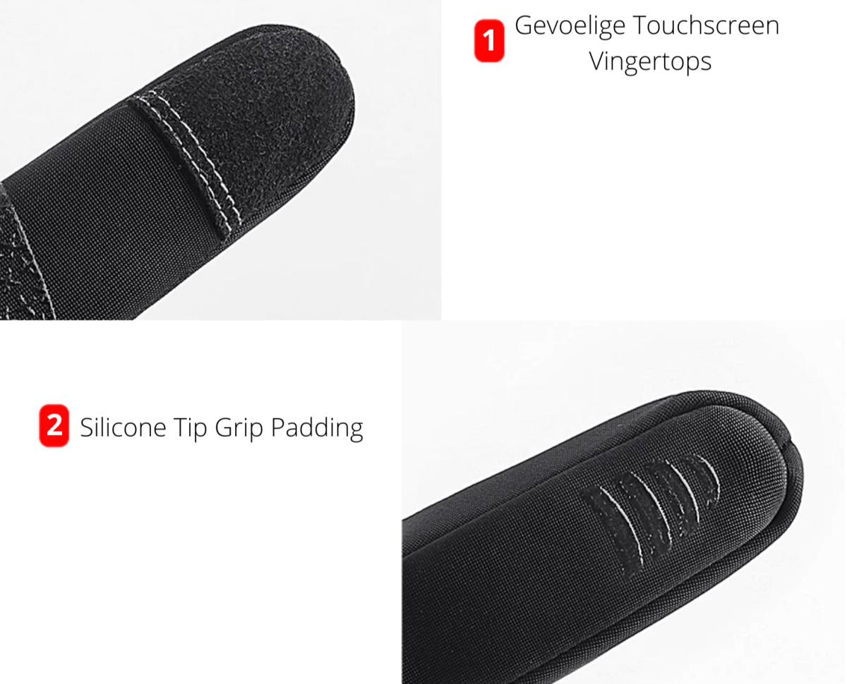 Sisica | Touch PRO Gloves – Warm and Waterproof Winter Gloves with Touch Function