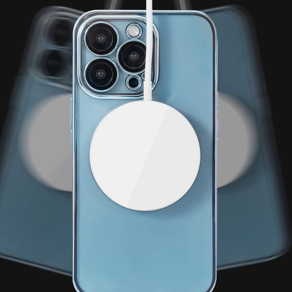 Sisica | Transparent iPhone Case for Wireless Charging