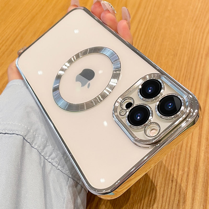 Sisica | Transparent iPhone Case for Wireless Charging