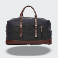 Charly | Travel Duffle Bag in Waxed Canvas – Durable and Waterproof with Leather Details
