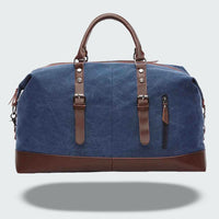 Charly | Travel Duffle Bag in Waxed Canvas – Durable and Waterproof with Leather Details